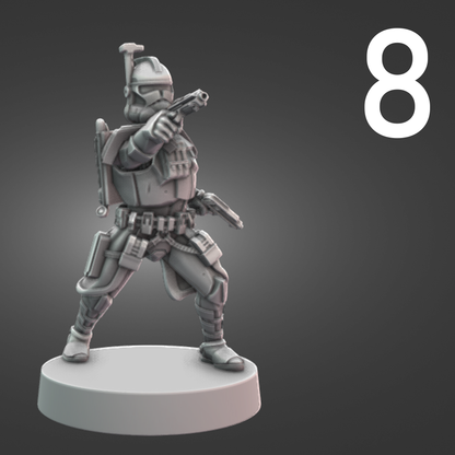 ARC Troopers for Star Wars Legion - 10 Poses Available