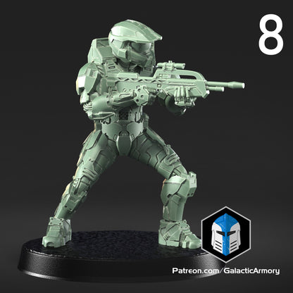 Master Chief for Halo Flashpoint - 10 Poses Available