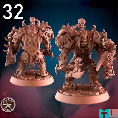 Orc Part 3 Collection – 37 Poses Available