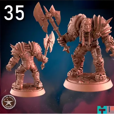 Orc Part 3 Collection – 37 Poses Available