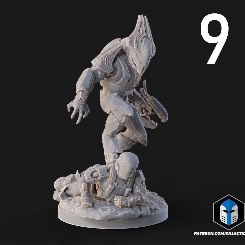 Sangheili Elite Warriors for Halo Flashpoint - 16 Poses Available