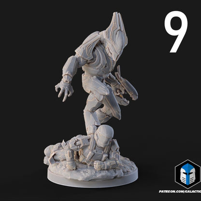Sangheili Elite Warriors for Halo Flashpoint - 16 Poses Available