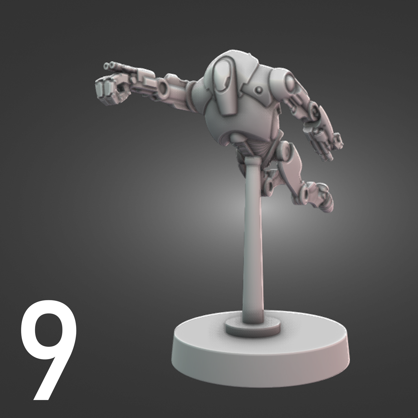 B-2 Battle Droids for Star Wars Legion - 12 Poses Available