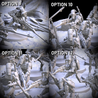 Specialist Sniper Droids - 20 Poses
