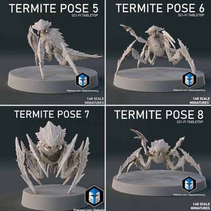 Termanoid Warrior Miniatures