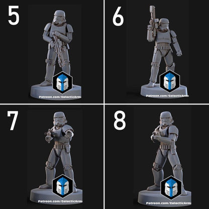 Storming Troopers - 20 Poses