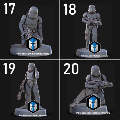 Storming Troopers - 20 Poses