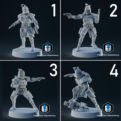ARC Troopers - 10 Poses