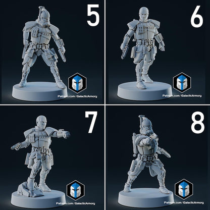 ARC Troopers - 10 Poses
