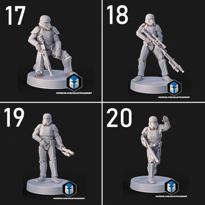 Death Troopers - 20 Poses