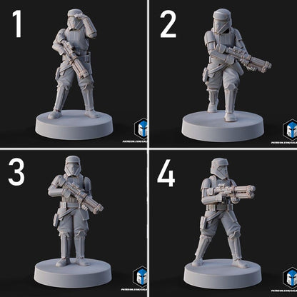 Shoreguard Troopers - 20 Poses