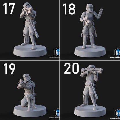 Shoreguard Troopers - 20 Poses