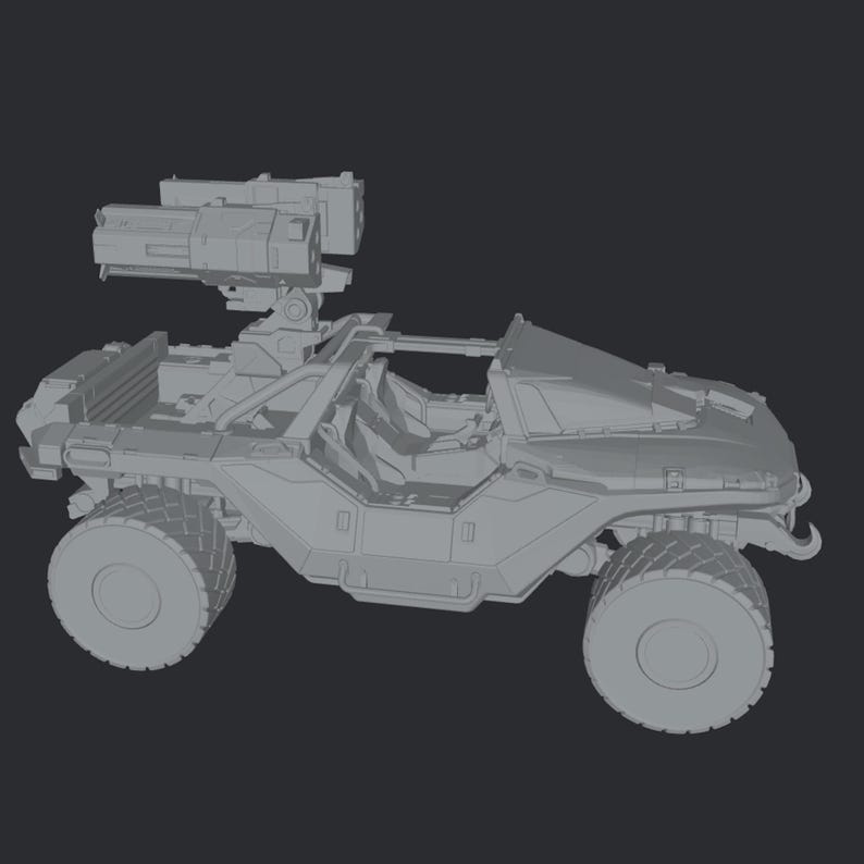 Rocket Warthog Vehicle