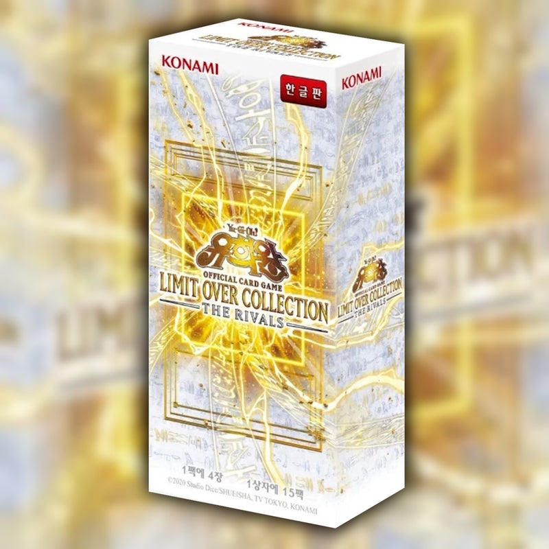 Yugioh Limit Over Collection The Rivals (LOCR-KR) 🇰🇷 Korean Booster Box