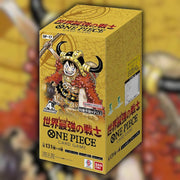 One Piece OP-17 The World's Strongest Warriors Japanese Booster Box - factory sealed front artwork