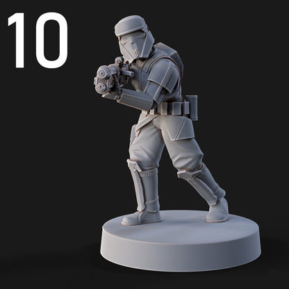 Shore Troopers for Star Wars Legion - 20 Poses Available