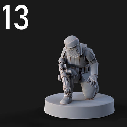 Shore Troopers for Star Wars Legion - 20 Poses Available