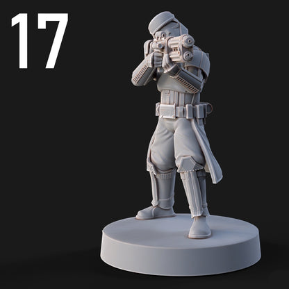Death Troopers for Star Wars Legion - 20 Poses Available