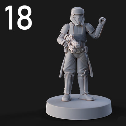 Shore Troopers for Star Wars Legion - 20 Poses Available