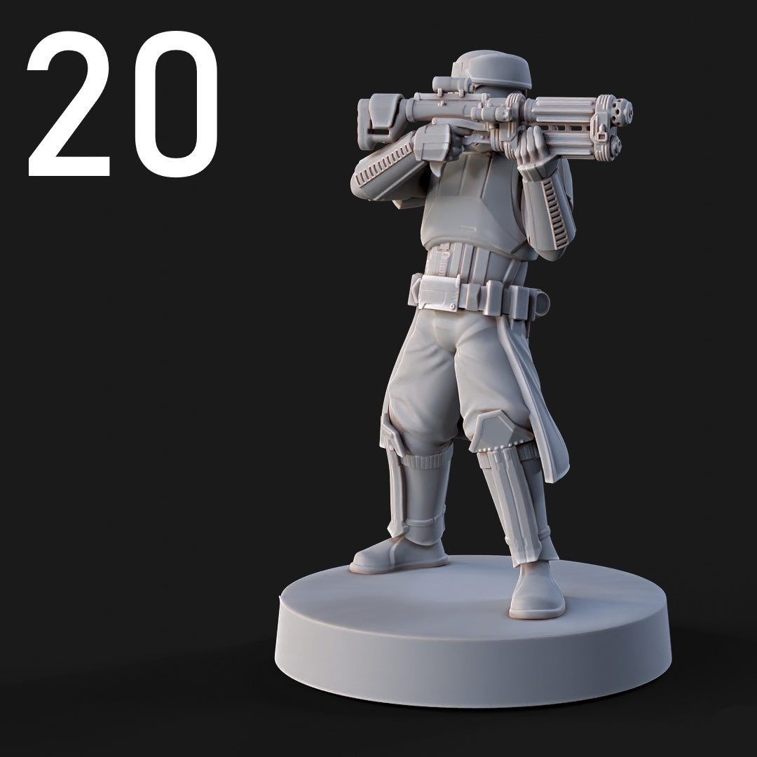 Shore Troopers for Star Wars Legion - 20 Poses Available