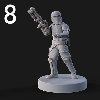 Shore Troopers for Star Wars Legion - 20 Poses Available