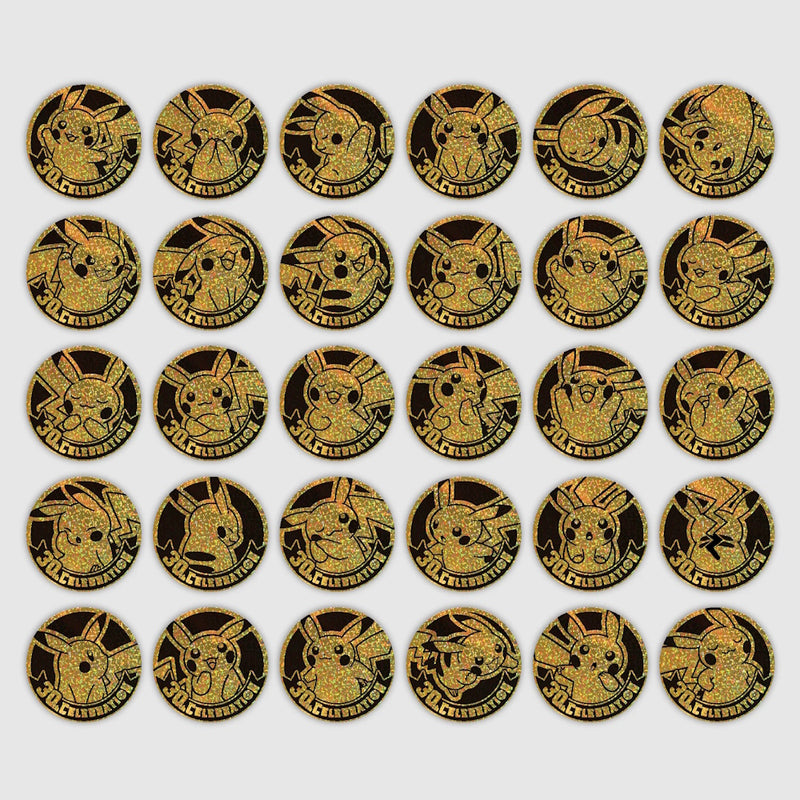 PRE-ORDER Pokemon 30th Celebration Coin Set (30th C) 🇨🇳 Simplified Chinese Special Pack