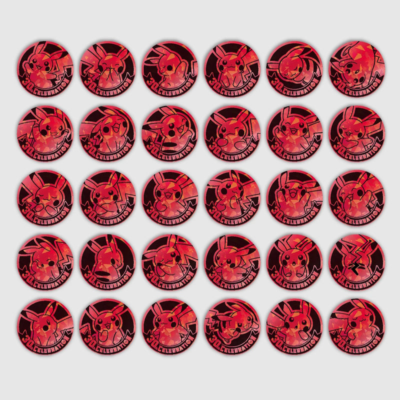 PRE-ORDER Pokemon 30th Celebration Coin Set (30th C) 🇨🇳 Simplified Chinese Special Pack