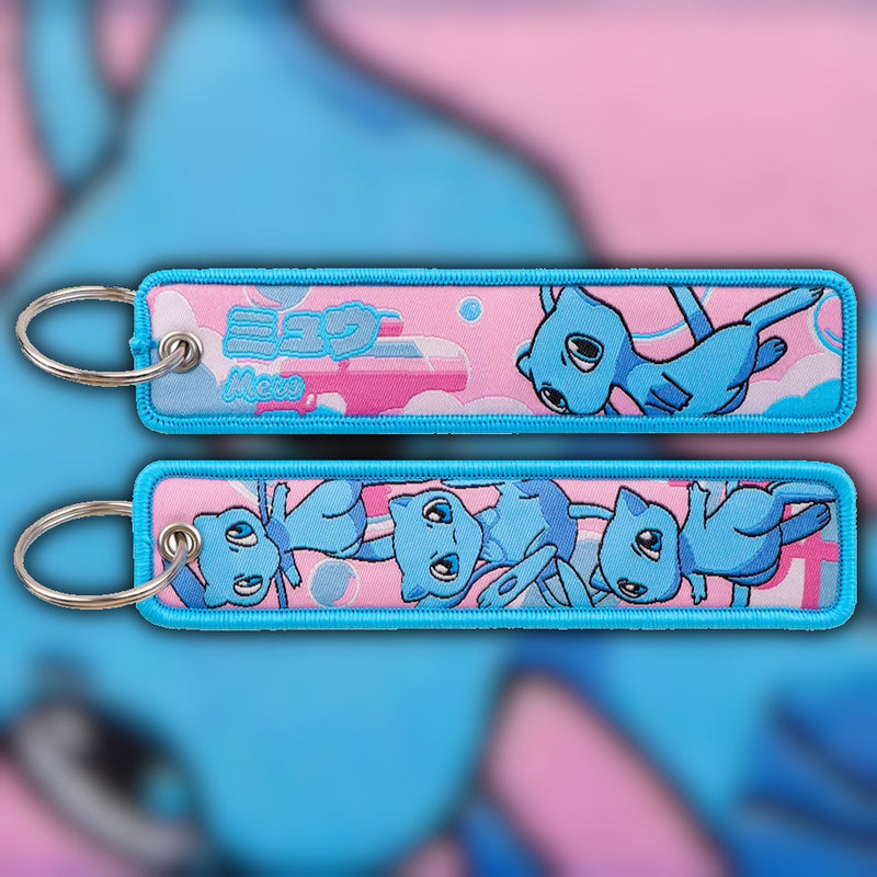 Shiny Mew Keytag