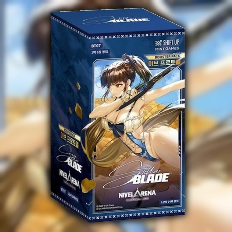Nivel Arena Stellar Blade BT07 Eve Protocol Korean Booster Box - factory sealed front artwork
