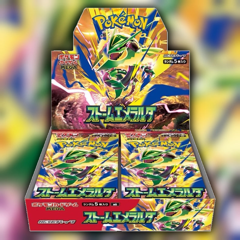 Pokemon Storm Emeralda (M6) 🇯🇵 Japanese Booster Box