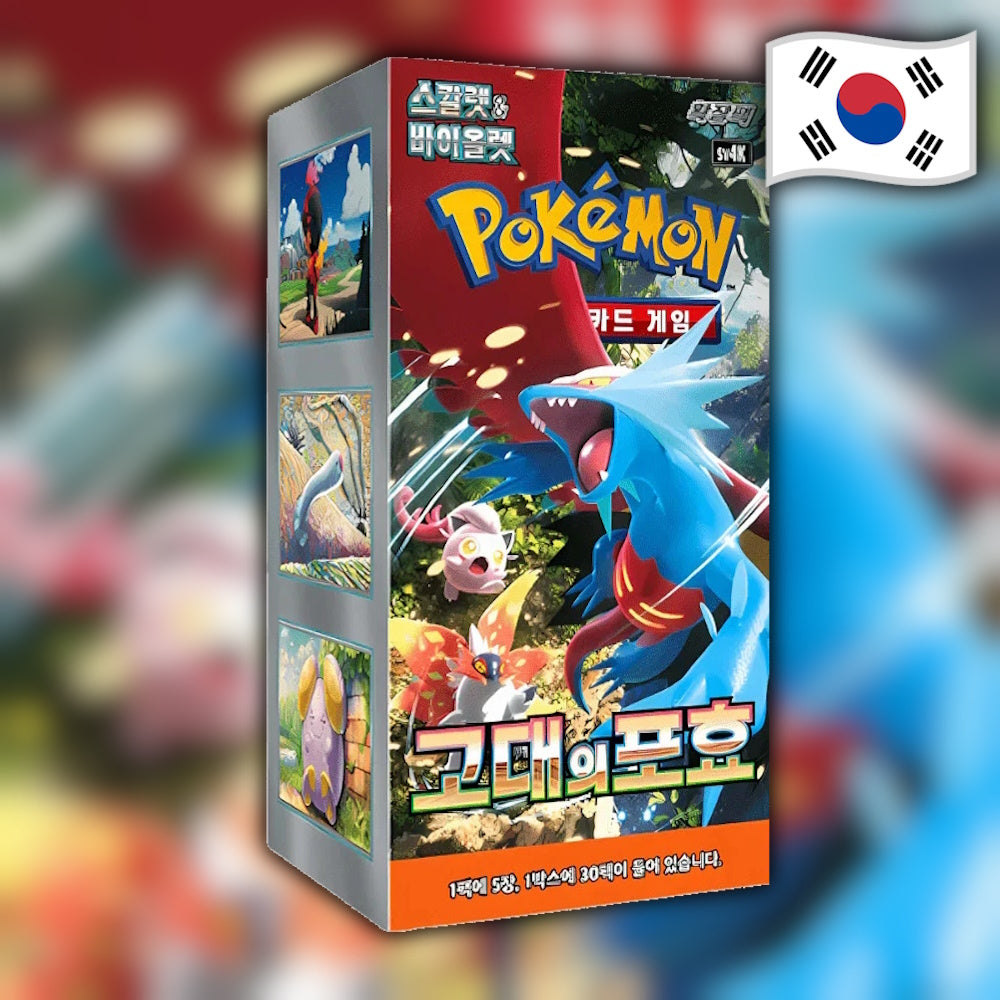 Pokemon Ancient Roar (sv4K) 🇰🇷 Korean Booster Box