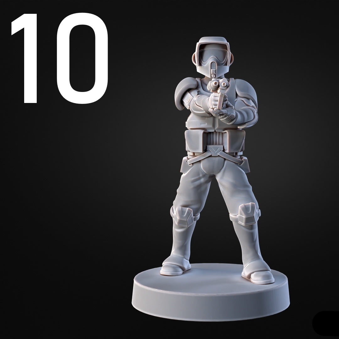 Recon Troopers for Star Wars Legion - 20 Poses Available