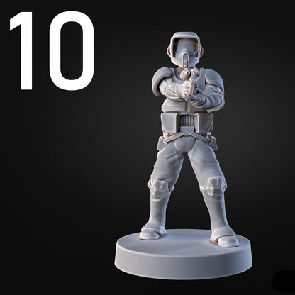 Recon Troopers for Star Wars Legion - 20 Poses Available