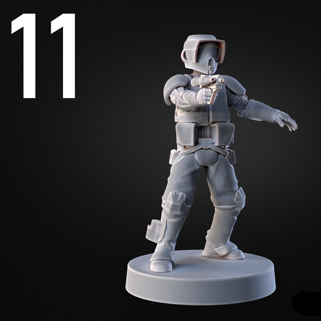 Recon Troopers for Star Wars Legion - 20 Poses Available