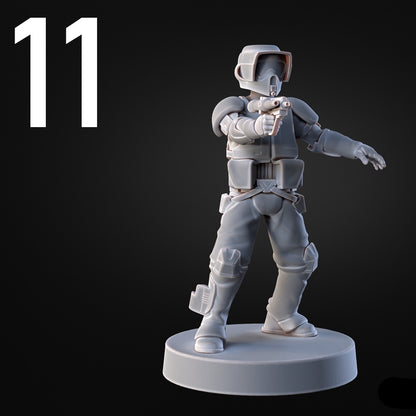 Recon Troopers for Star Wars Legion - 20 Poses Available