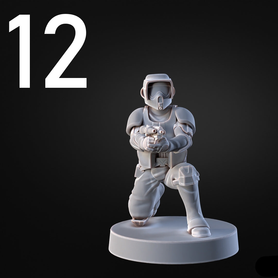 Recon Troopers for Star Wars Legion - 20 Poses Available