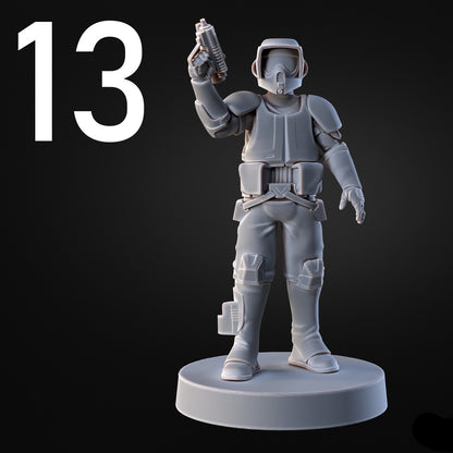 Recon Troopers for Star Wars Legion - 20 Poses Available