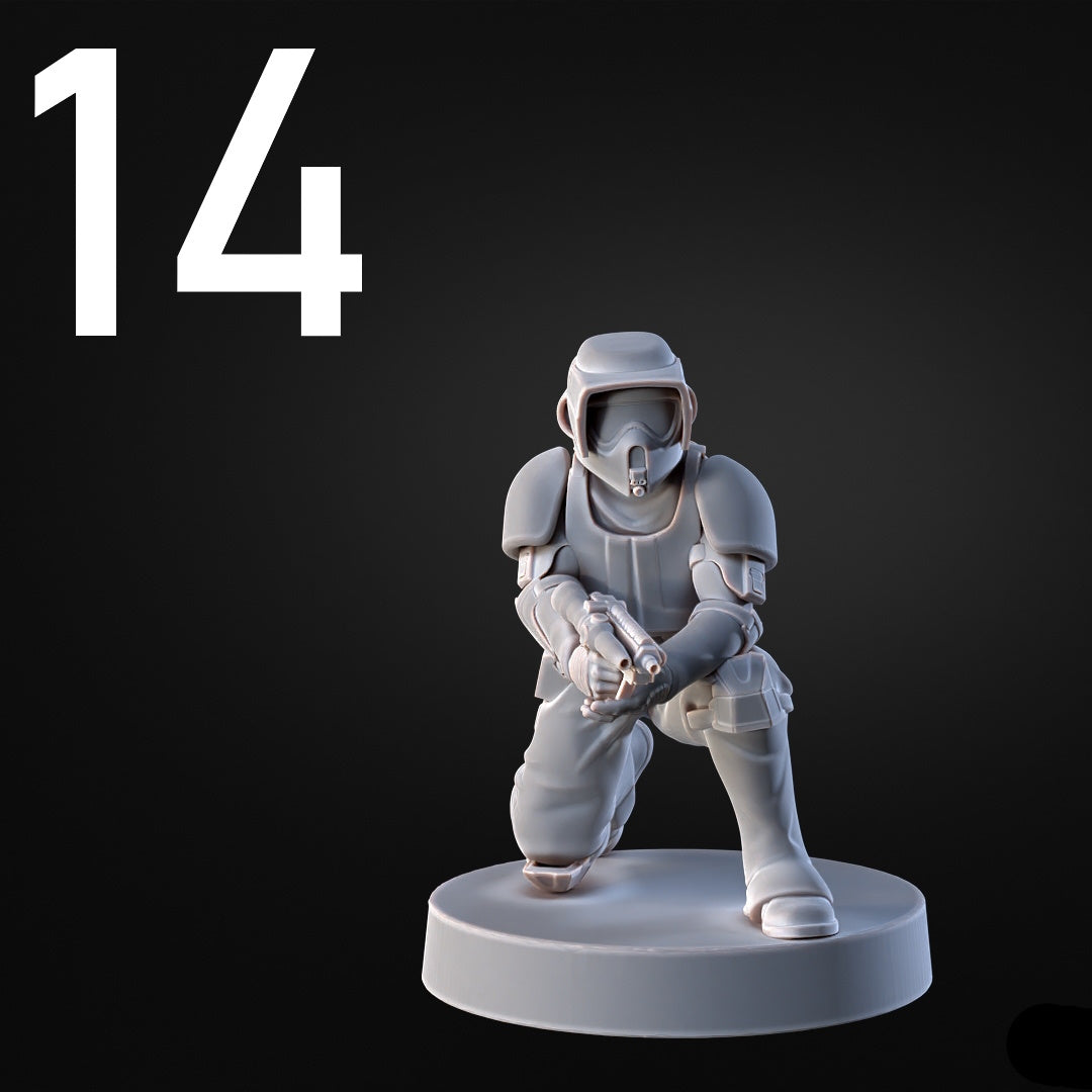 Recon Troopers for Star Wars Legion - 20 Poses Available