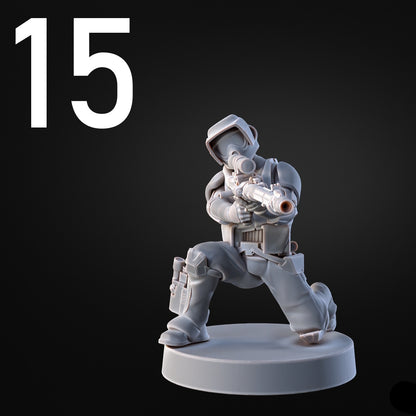 Recon Troopers for Star Wars Legion - 20 Poses Available