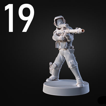 Recon Troopers for Star Wars Legion - 20 Poses Available
