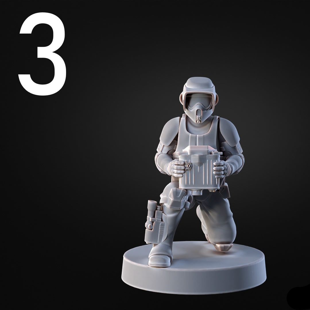 Recon Troopers for Star Wars Legion - 20 Poses Available