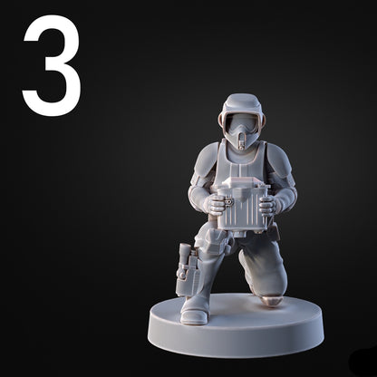 Recon Troopers for Star Wars Legion - 20 Poses Available