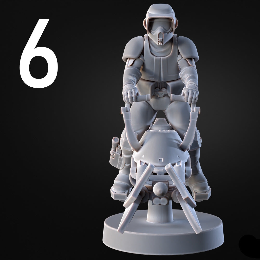 Recon Troopers for Star Wars Legion - 20 Poses Available