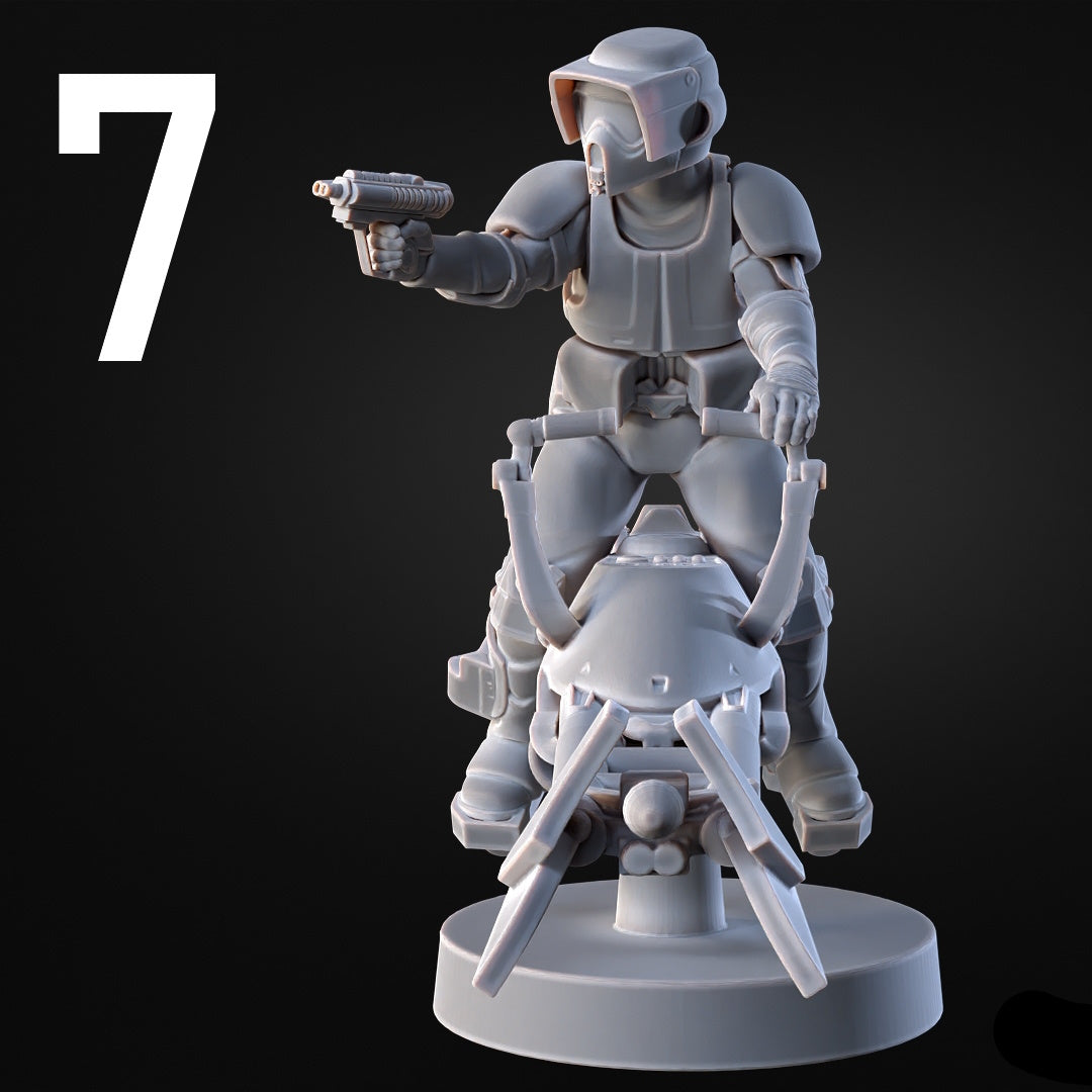 Recon Troopers for Star Wars Legion - 20 Poses Available