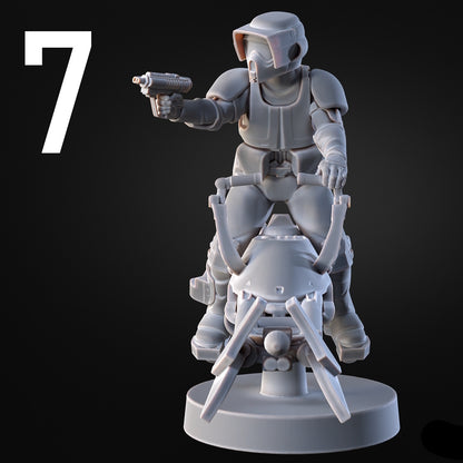 Recon Troopers for Star Wars Legion - 20 Poses Available