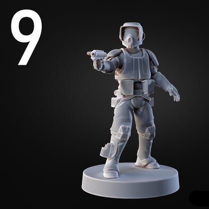 Recon Troopers for Star Wars Legion - 20 Poses Available