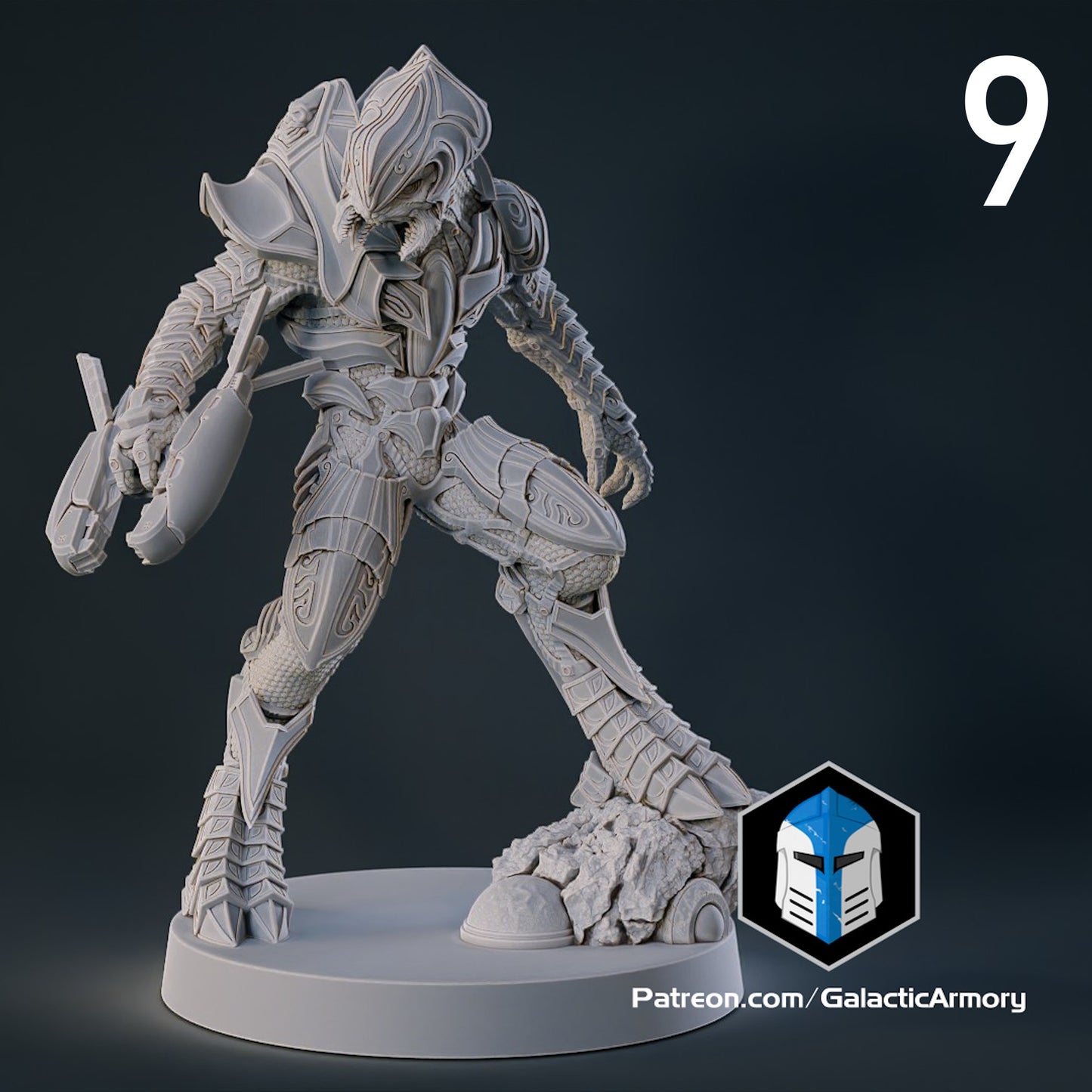 The Arbiter for Halo Flashpoint - 10 Poses Available