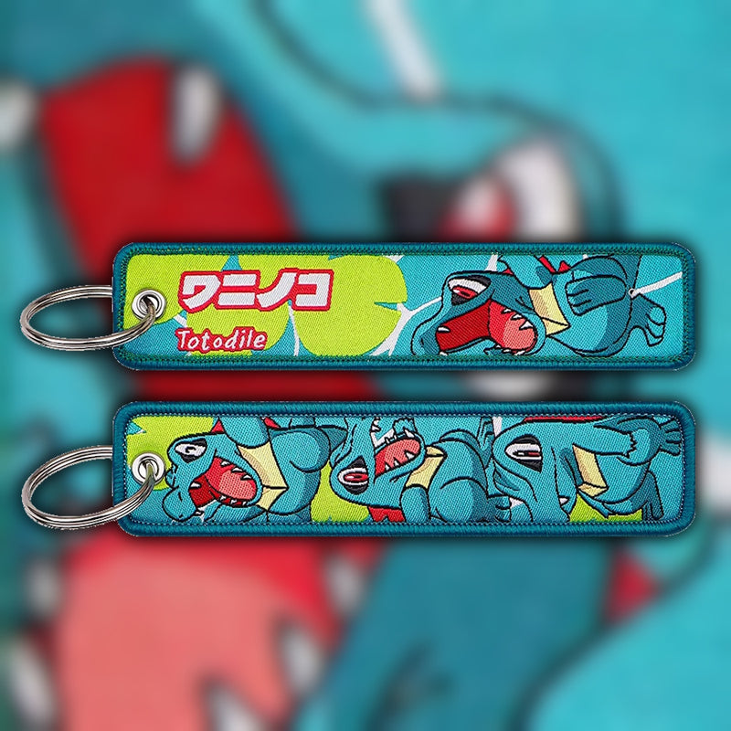 Totodile Keytag