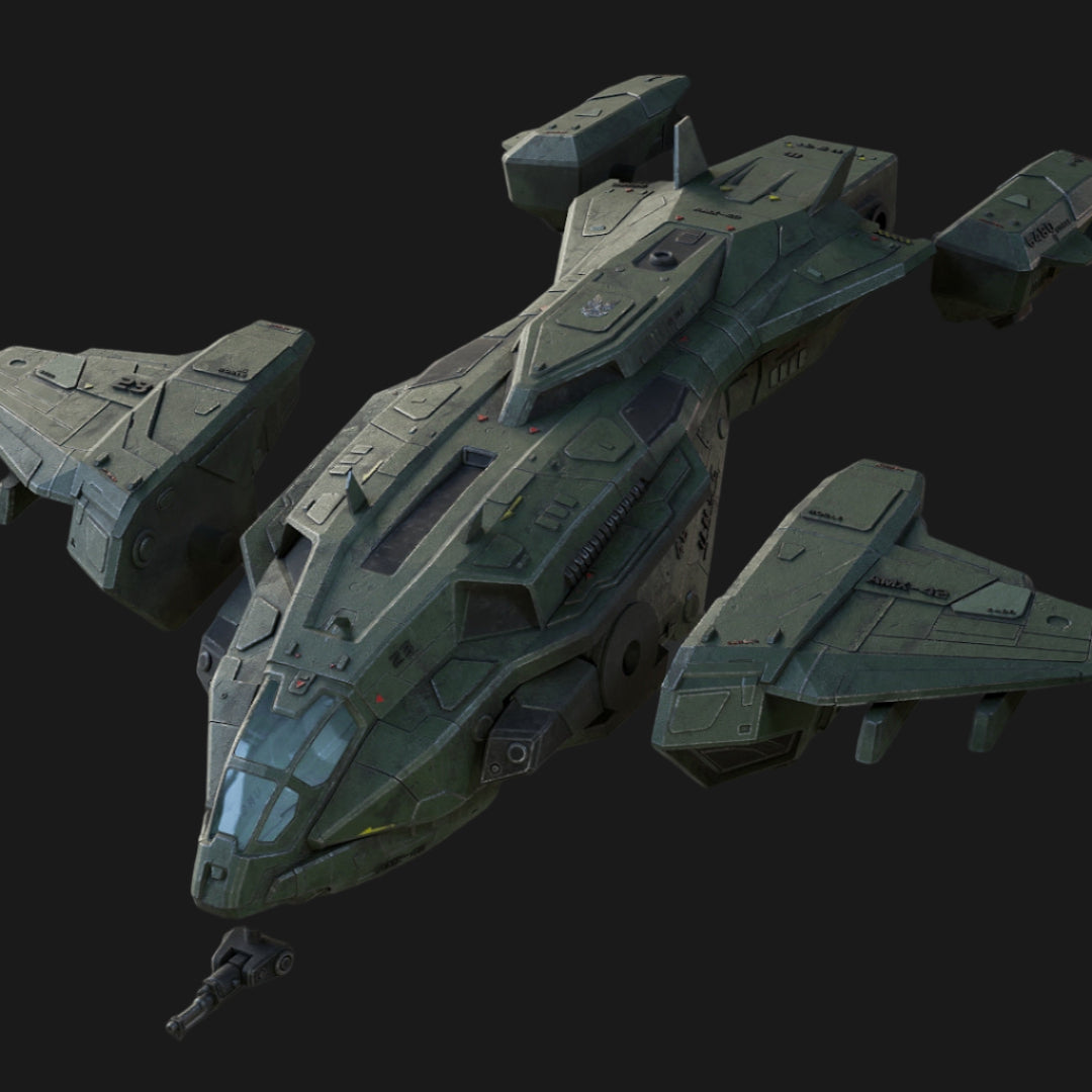 U.N.S.C Pelican for Halo Flashpoint - 2 Sizes Available